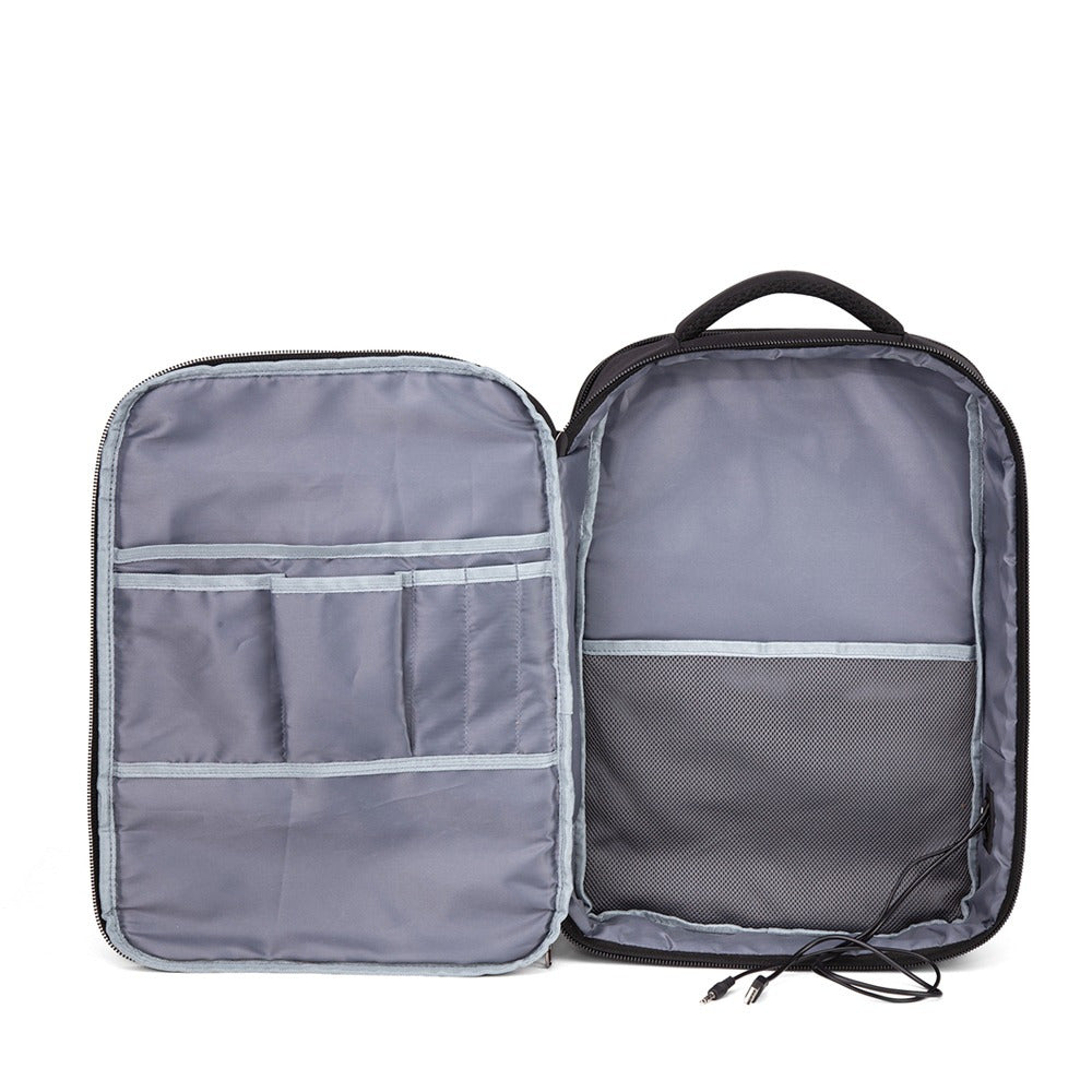 Mochila Pasta 2 em 1 Com porta Notebook Resistente 15 L Preta
