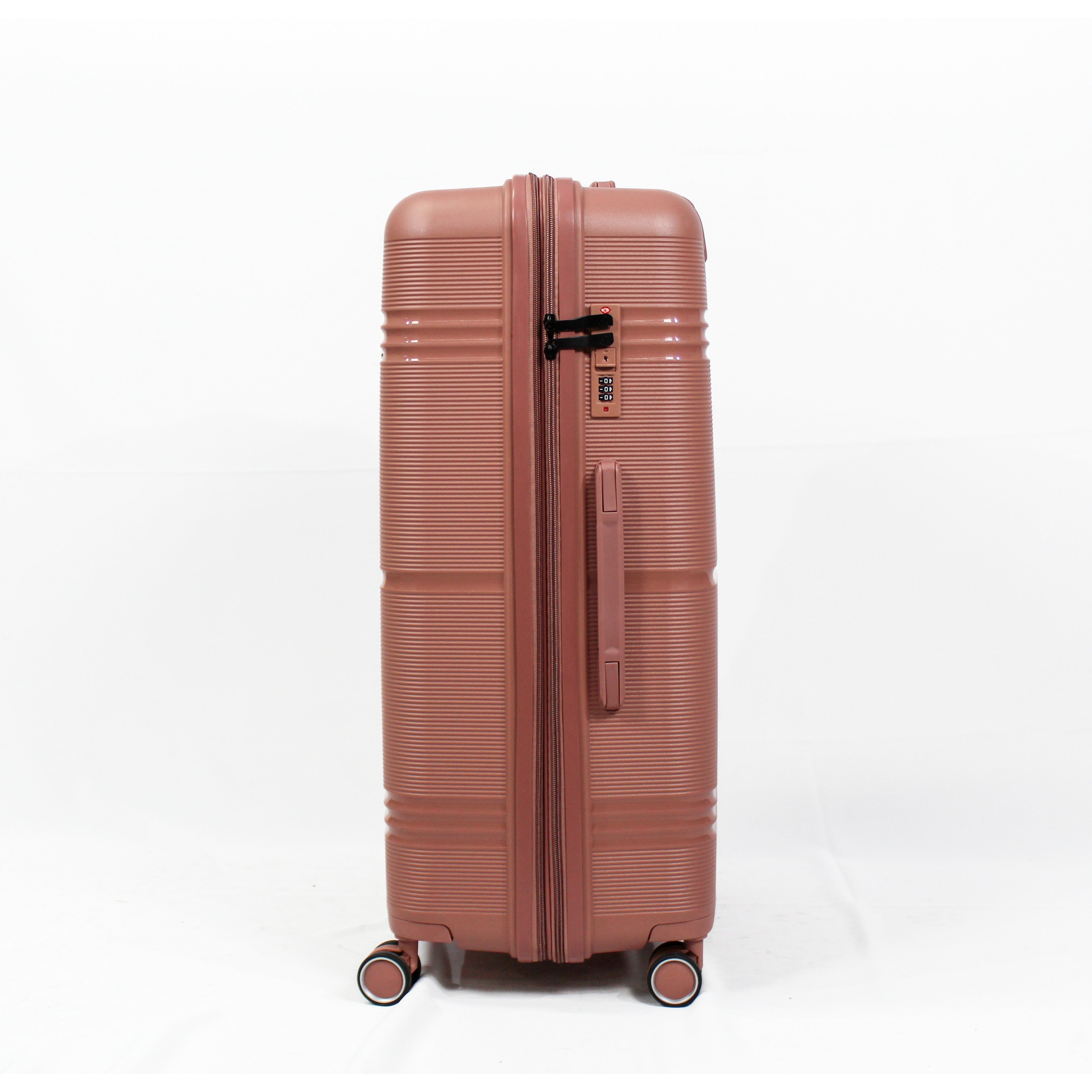 Mala De Viagem Grande 32 Kg Polipropileno Com Expansor Slim Rose