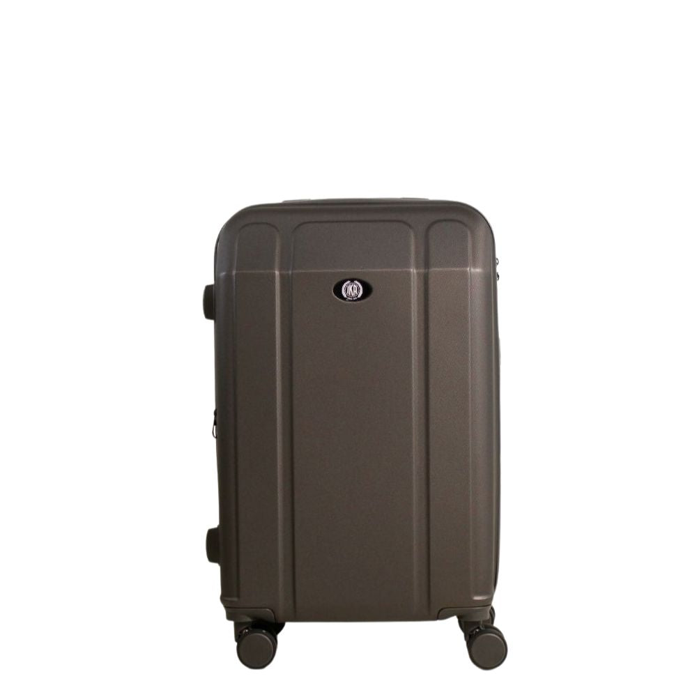 Mala De Viagem Pequena De Bordo 10 Kg ABS Continental Cinza