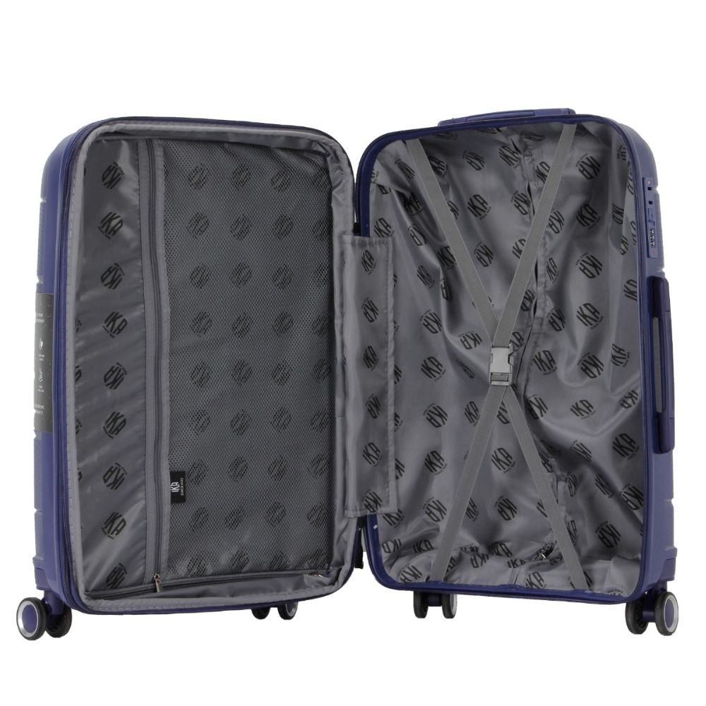 Conjunto de Malas De Viagem M e G Sammy Azul