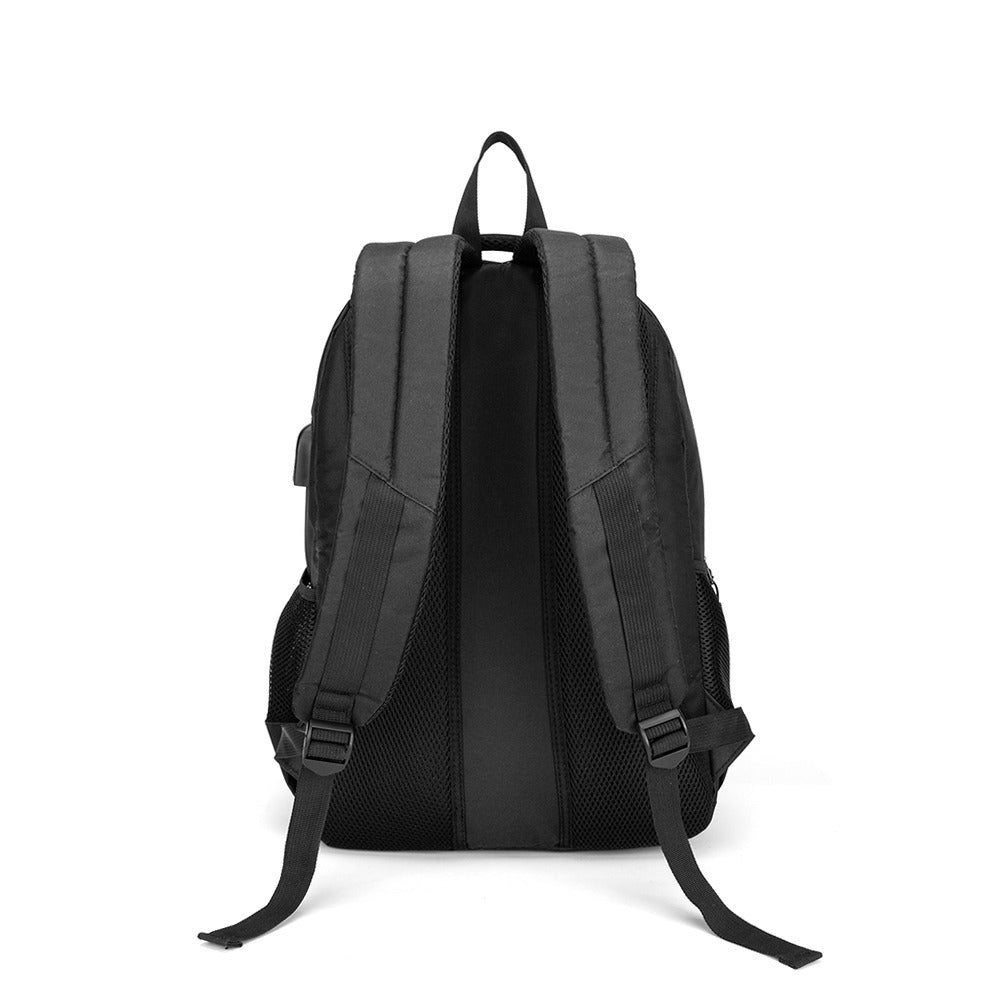 Black Soft Backpack