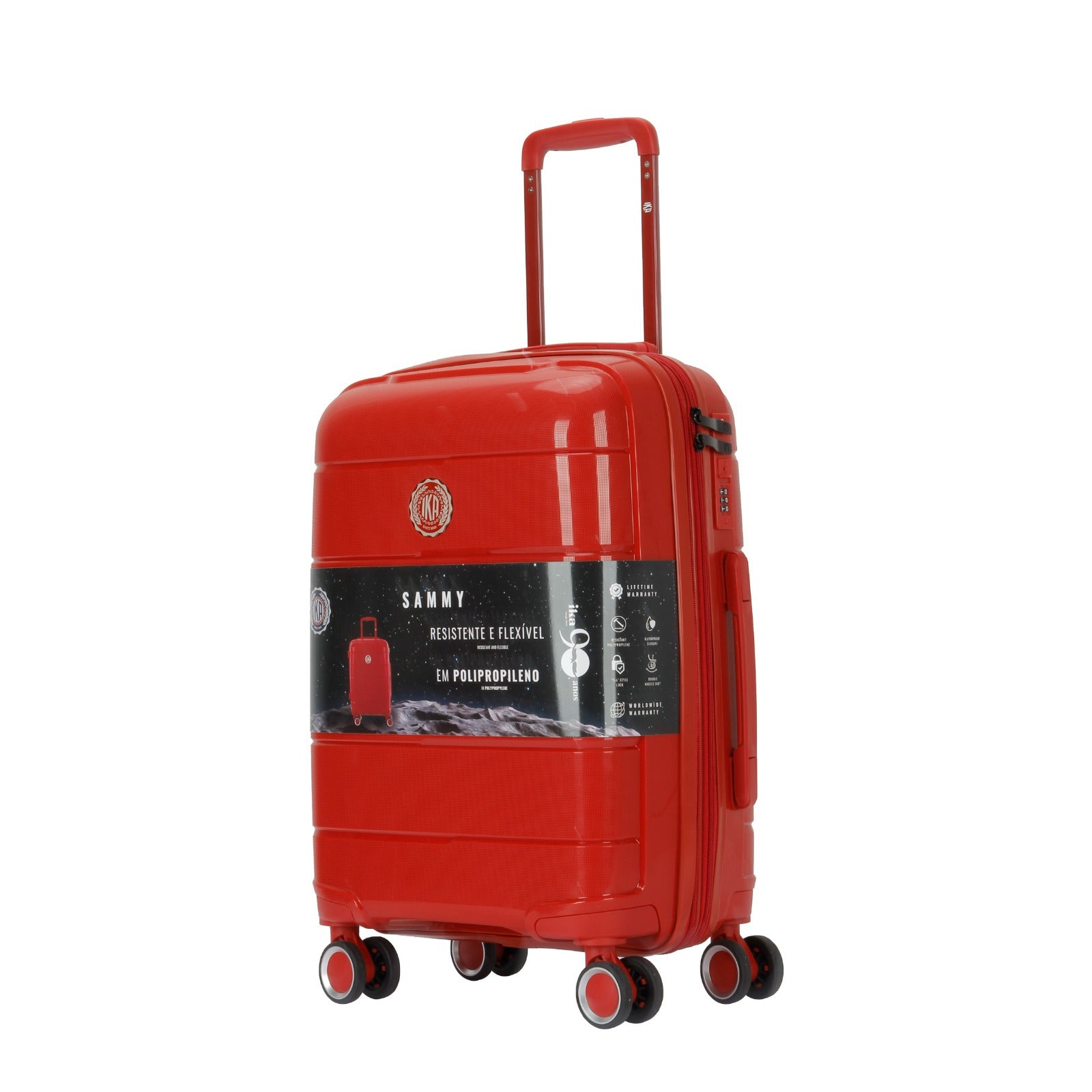 Mala de bordo Sammy Vermelha