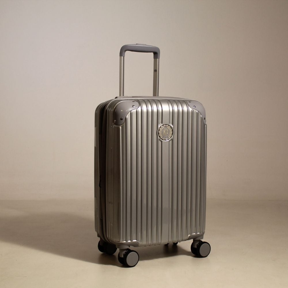 Unika Silver Carry-On Suitcase