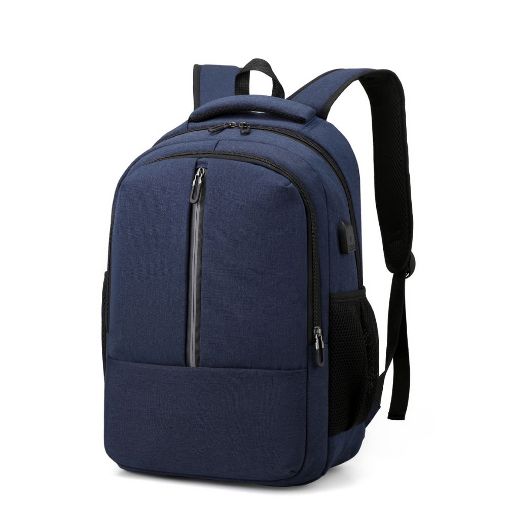 Mochila exceutiva Escolar Porta notebook 15″ Com entrada USB Atos Azul
