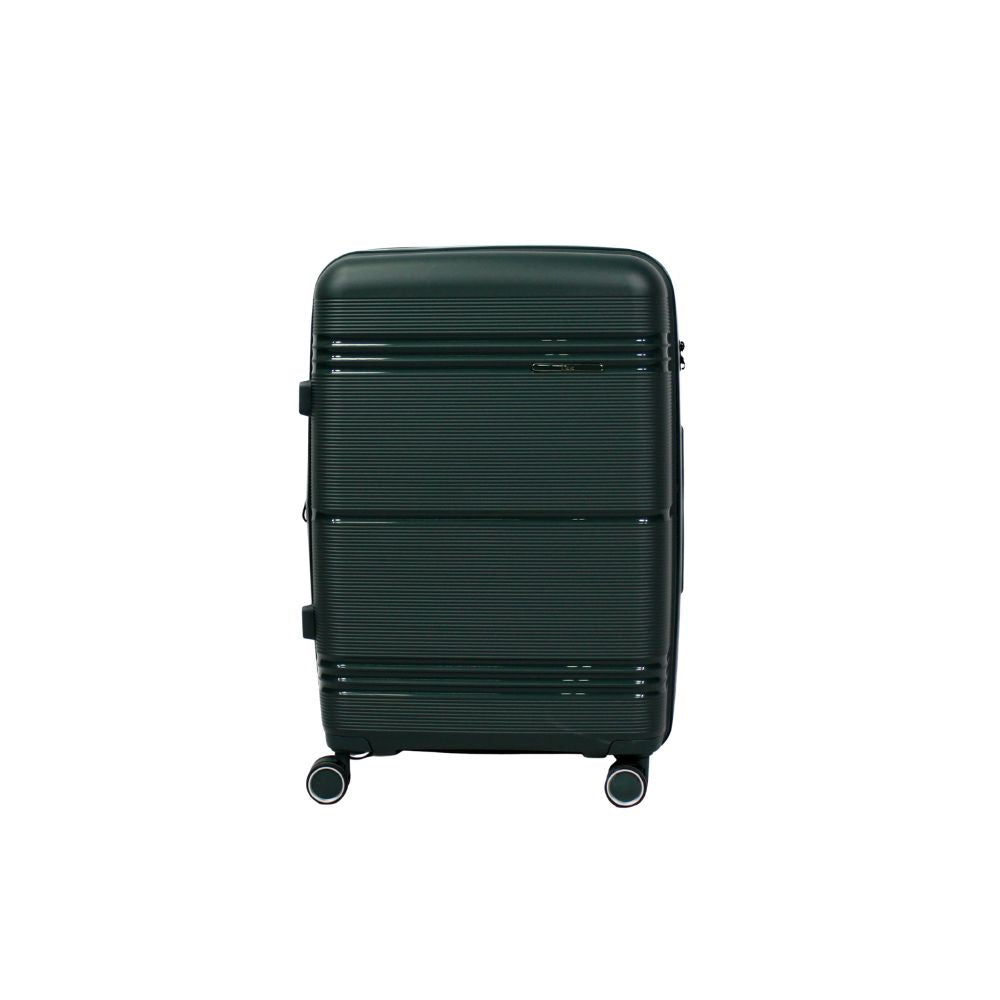 Slim Green Carry-On Suitcase