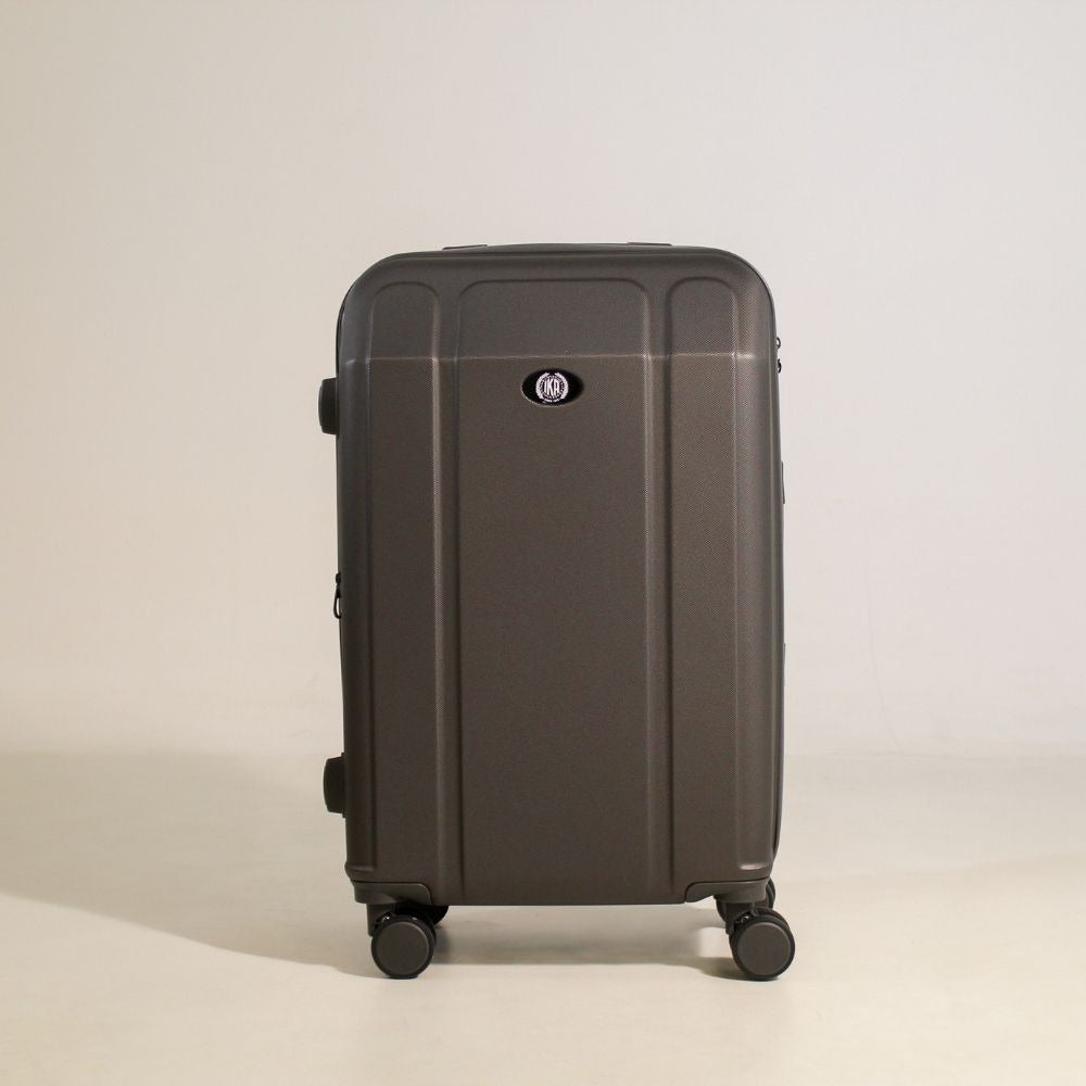 Mala De Viagem Pequena De Bordo 10 Kg ABS Continental Cinza