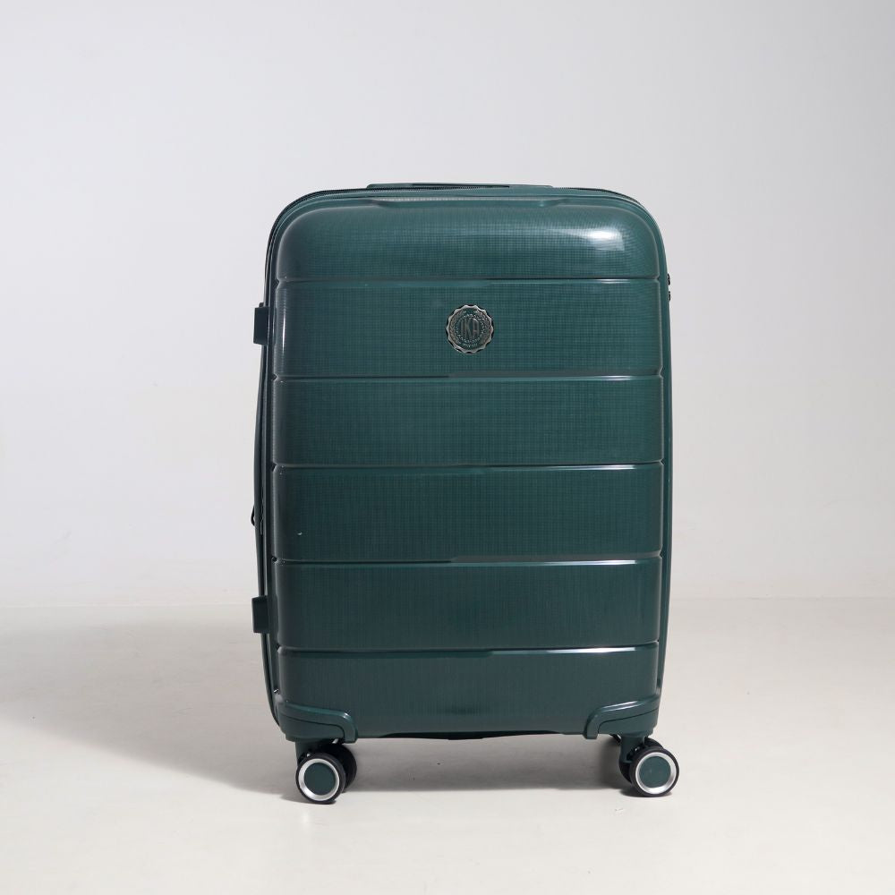 Mala de Viagem Média 23 Kg Polipropileno Com Expansor Sammy Verde
