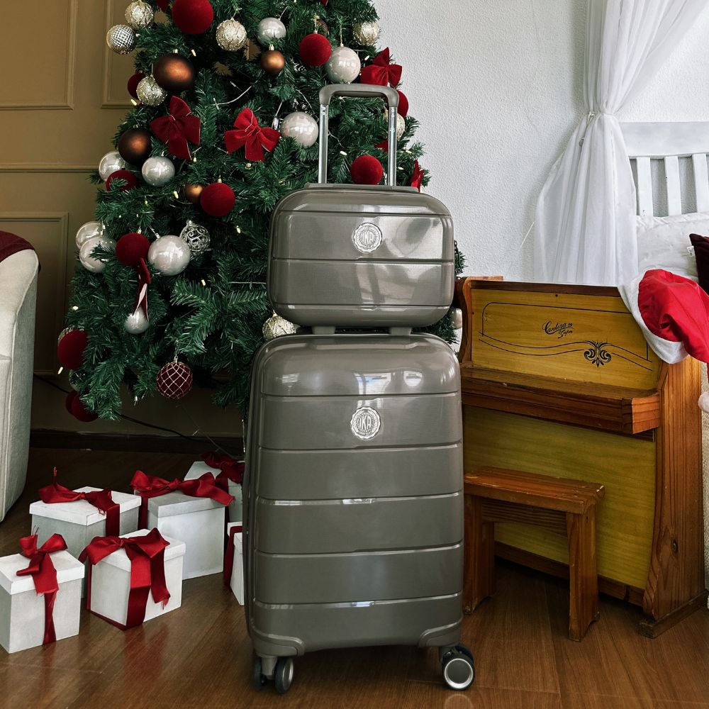 Kit Mala de Bordo Com Frasqueira Sammy Coffee