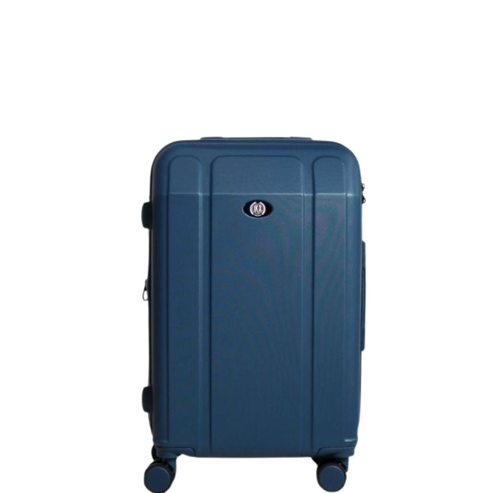 Mala De Viagem Pequena De Bordo 10 Kg ABS Continental Azul