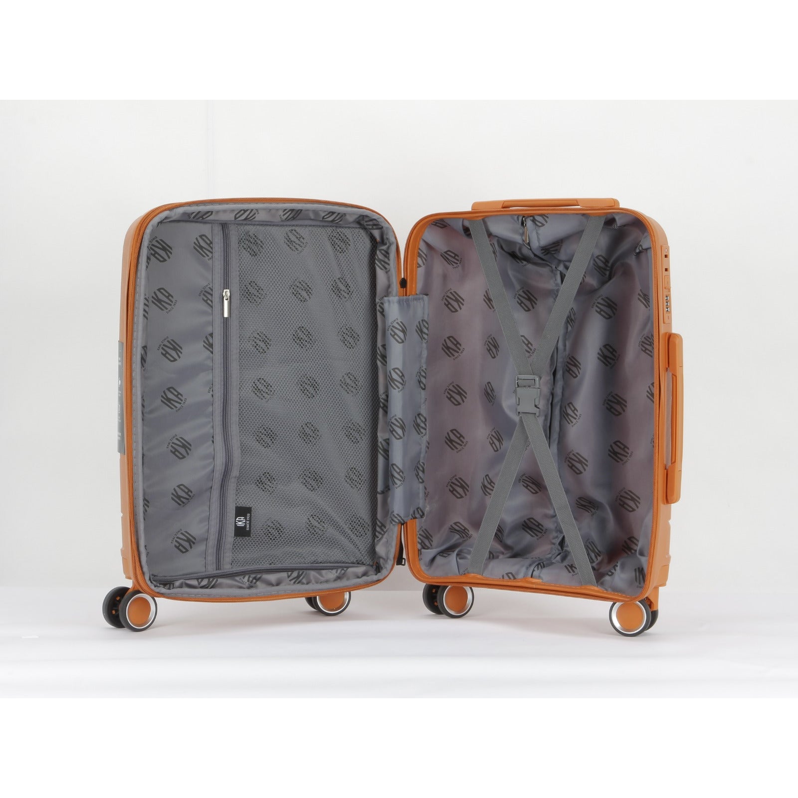 Medium Orange Sammy Suitcase