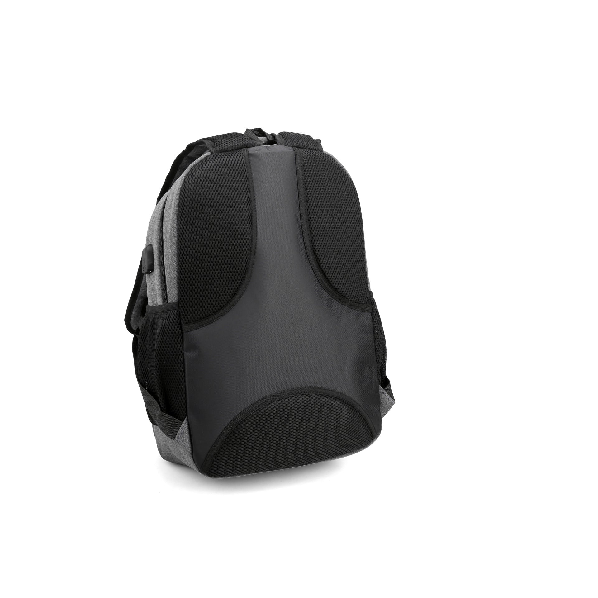 Mochila exceutiva Escolar Porta notebook 15″ Com entrada USB Atos Cinza