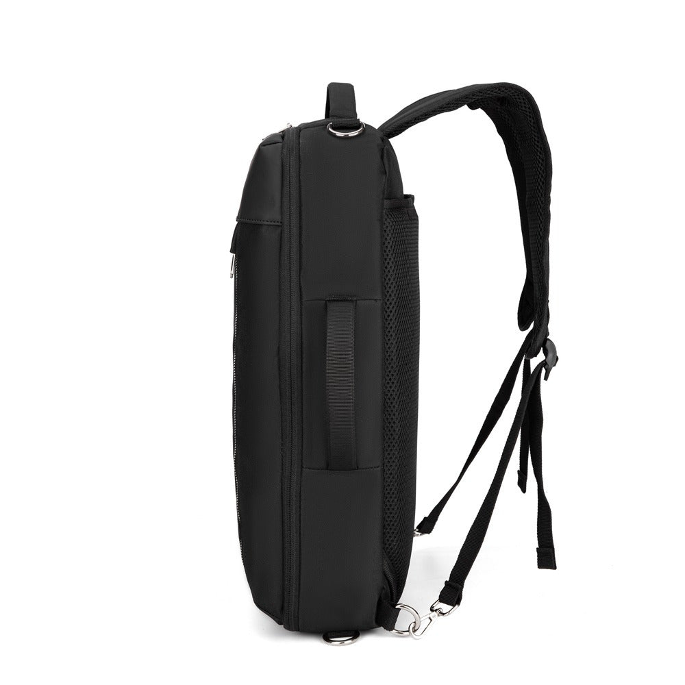 Mochila Pasta 2 em 1 Com porta Notebook Resistente 15 L Dual Preta