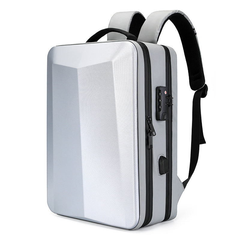Mochila Antifurto Com Entrada Usb Griff Prata
