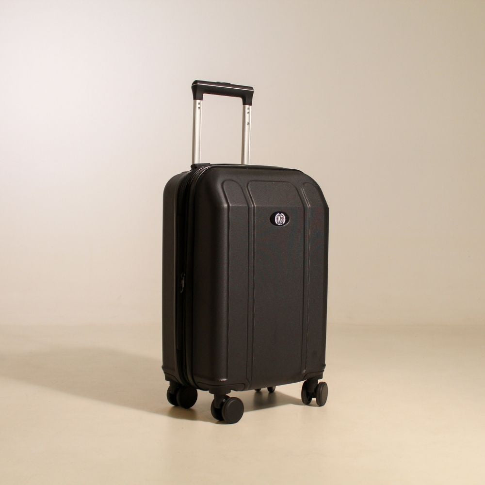 Mala De Viagem Pequena De Bordo 10 Kg ABS Bordo Continental Preta