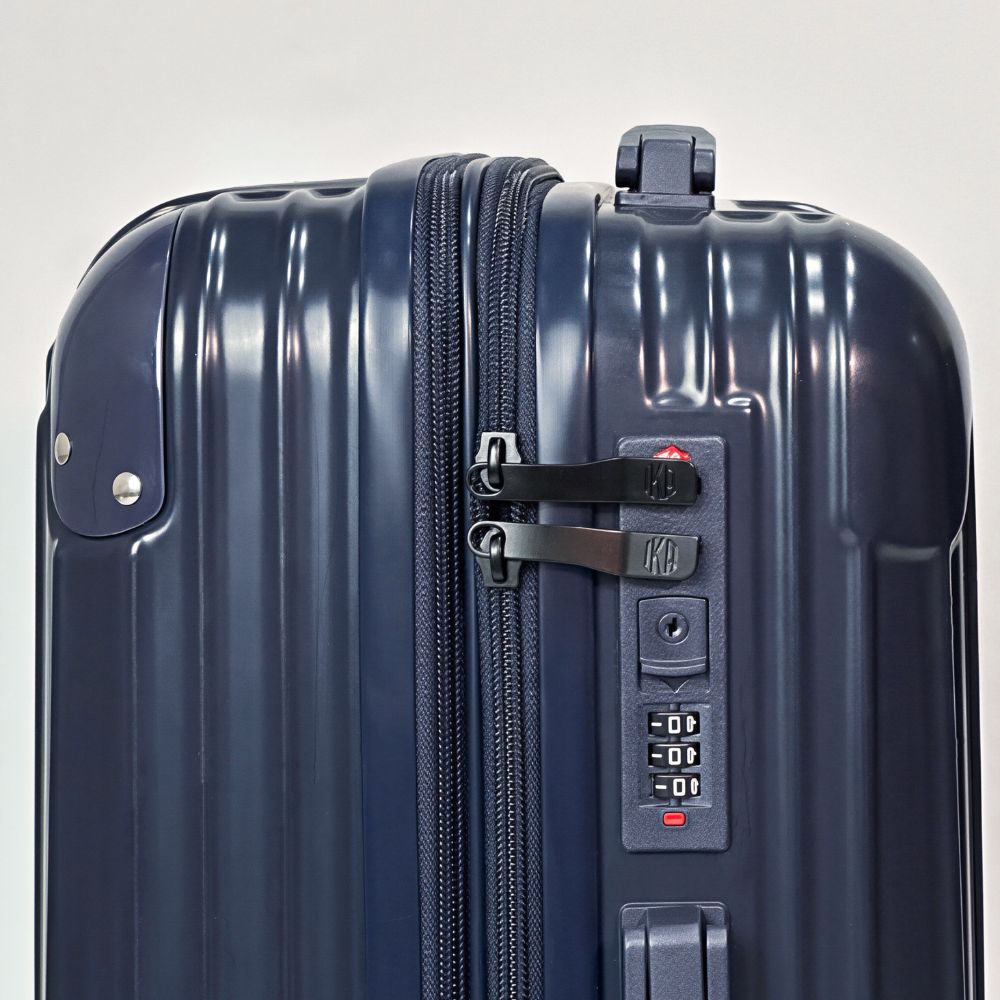 Mala De viagem Pequena De Bordo 10 kg Policarbonato + Abs Unika Azul