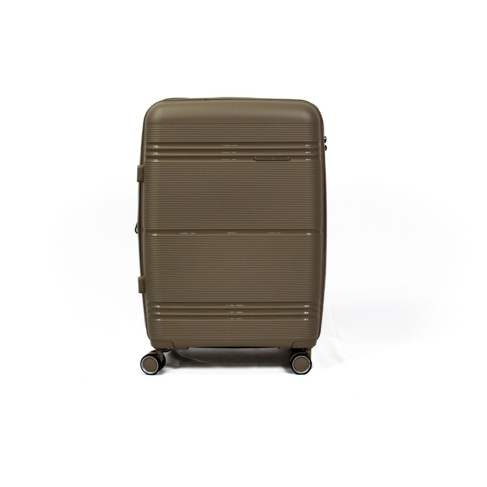 Slim Champagne Carry-On Suitcase