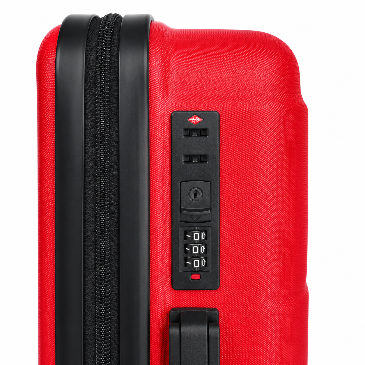 Mala De Viagem Pequena De Bordo 10 Kg ABS Equipage Vinho