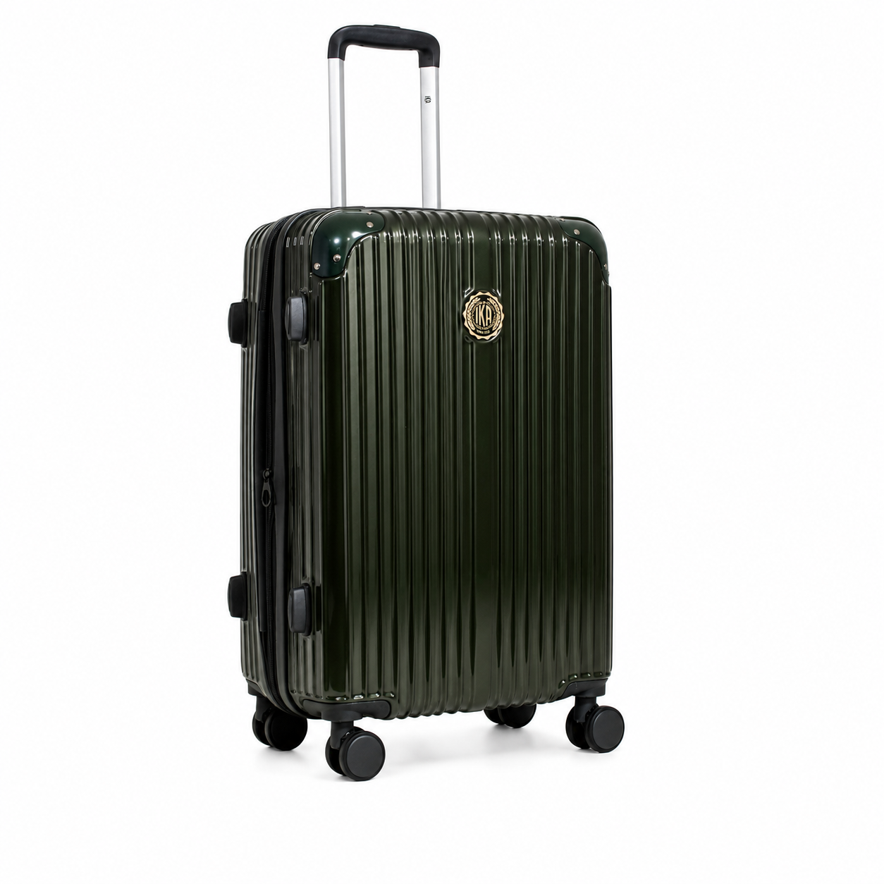 Bolsa de viaje mediana verde Unika