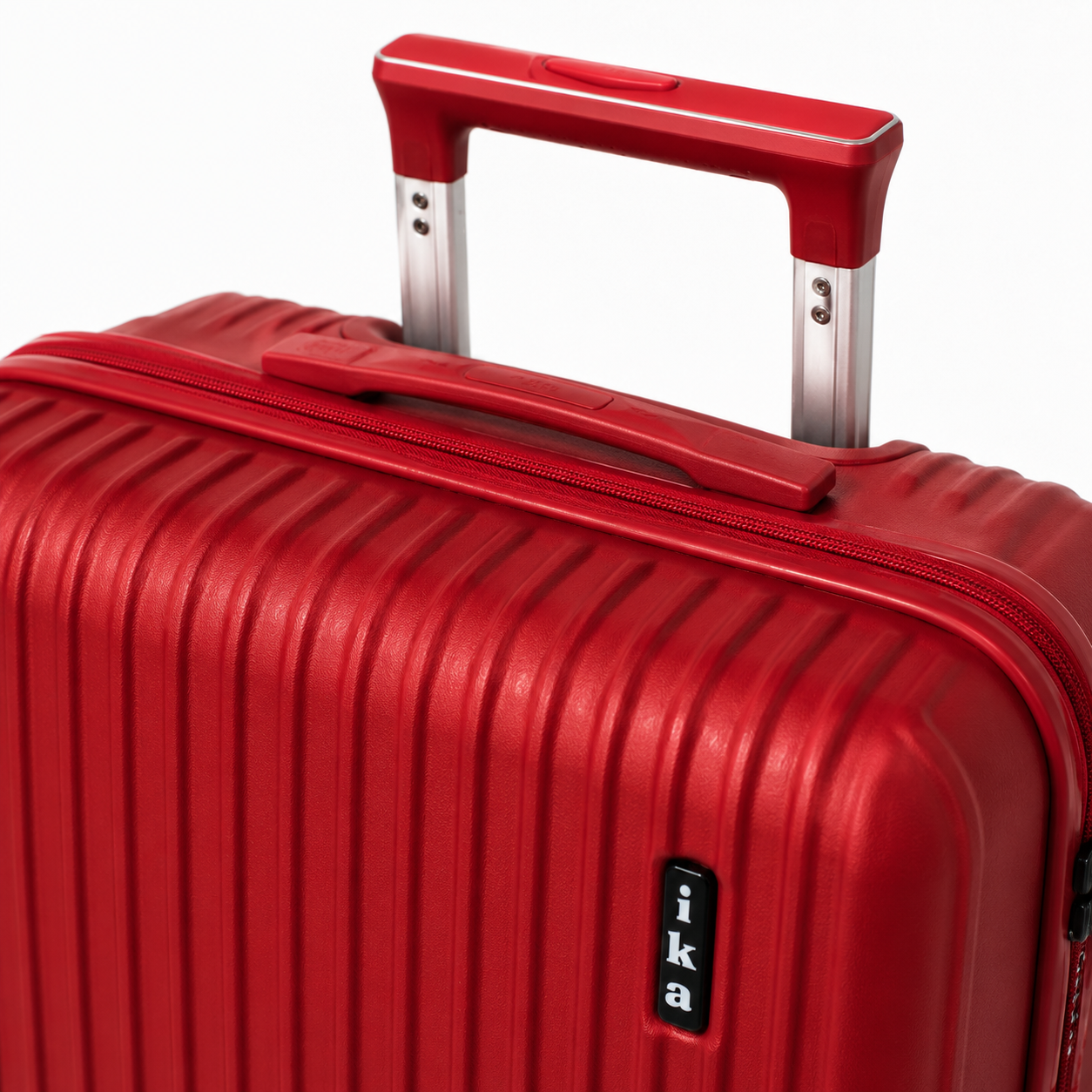 Mala De Viagem Grande 32 Kg Abs Com Expansor Scorpion Vermelha