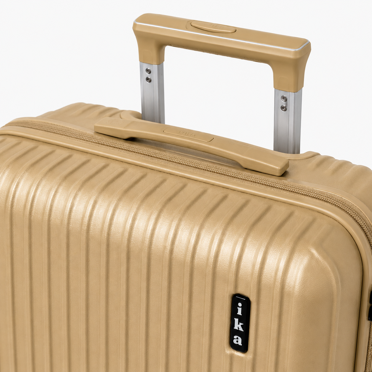 Mala De Viagem Grande 32 Kg Abs Com Expansor Scorpion Champagne