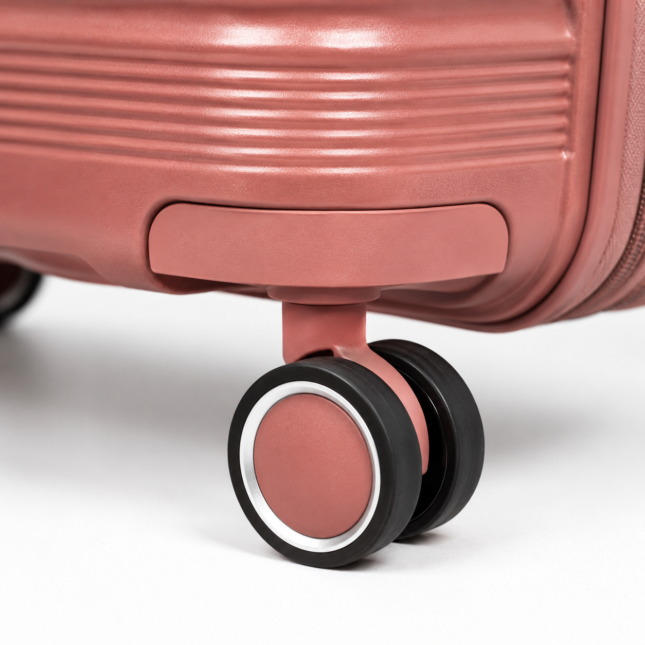 Mala De Viagem Grande 32 Kg Polipropileno Com Expansor Slim Rose
