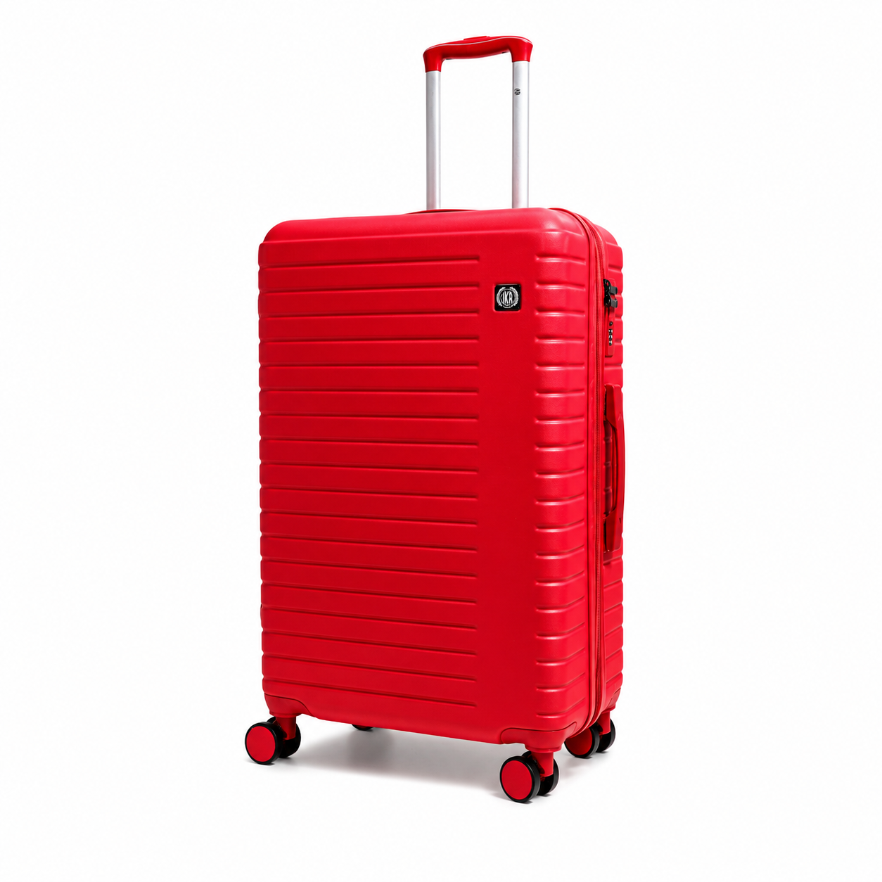 Mala De Viagem Grande 32 Kg Abs Com Expansor Cross Vermelha