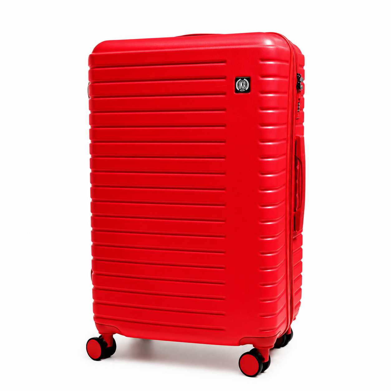 Mala De Viagem Grande 32 Kg Abs Com Expansor Cross Vermelha