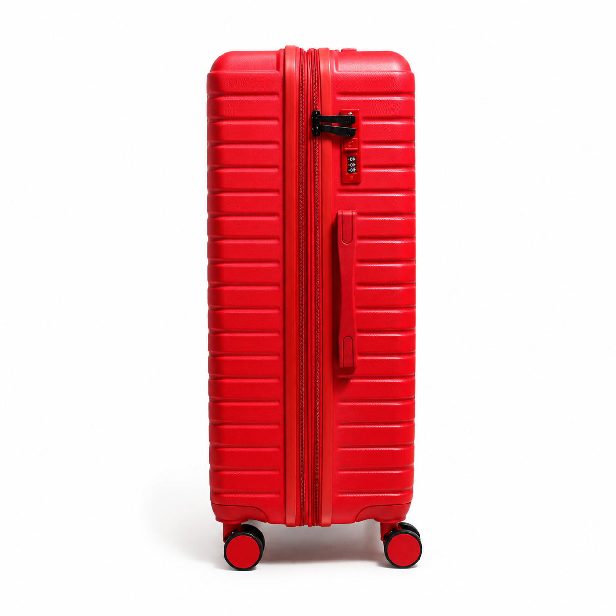 Mala De Viagem Grande 32 Kg Abs Com Expansor Cross Vermelha