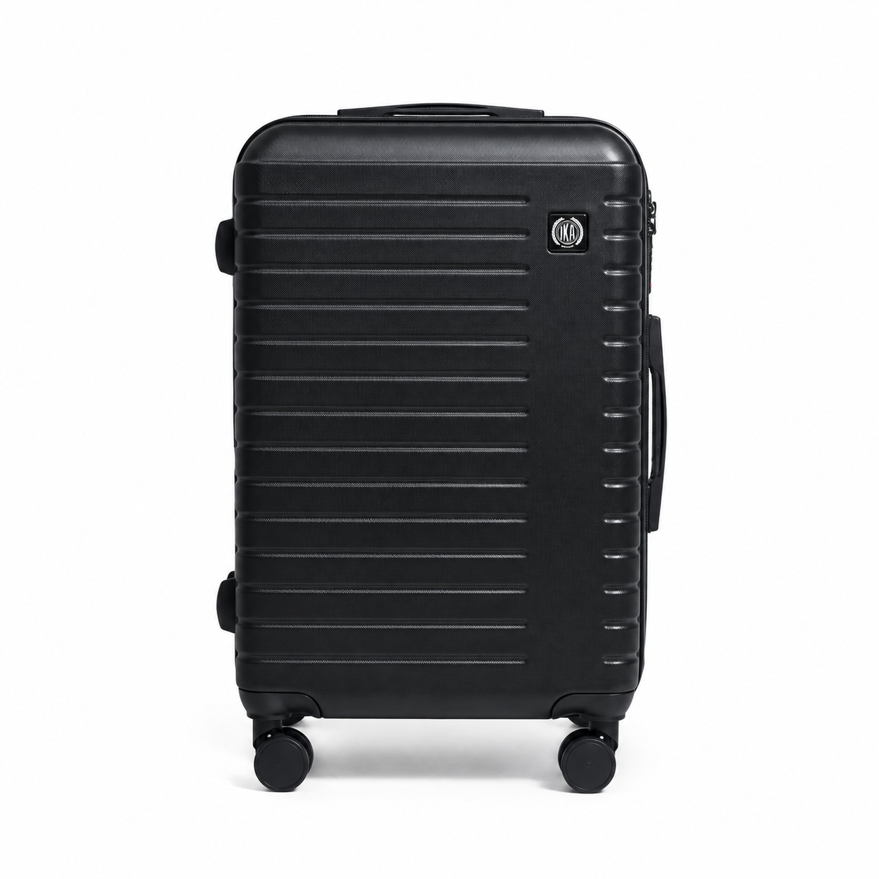 Black Cross Carry-On Suitcase