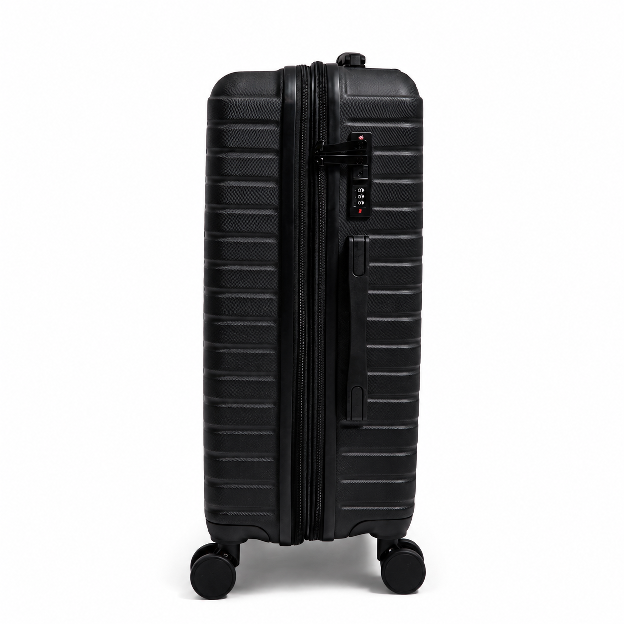 Mala De Viagem Grande 32 Kg Abs Com Expansor Cross Preta