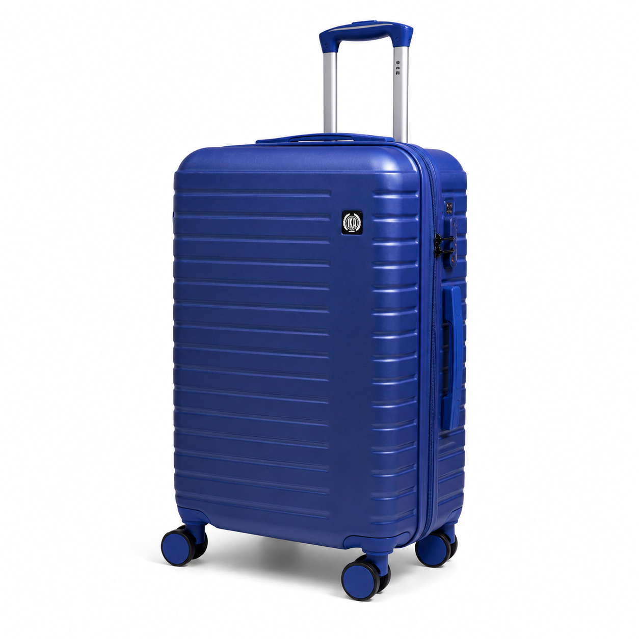 Mala De Viagem Média 23 Kg Abs Com Expansor Cross Azul