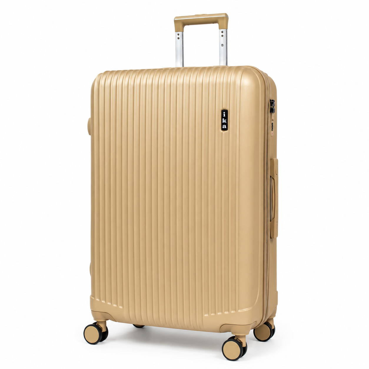 Mala De Viagem Grande 32 Kg Abs Com Expansor Scorpion Champagne