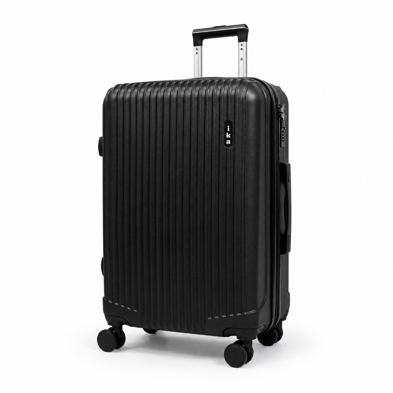 Mala De Viagem Média 23 Kg Abs Com Expansor Scorpion Preta