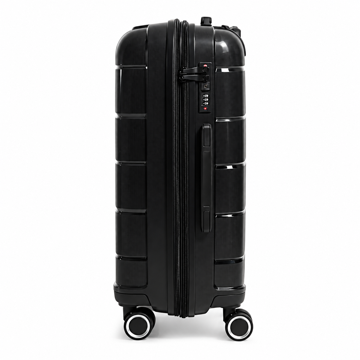 Mala De Viagem Pequena De Bordo 10 kg Polipropileno Sammy Preta