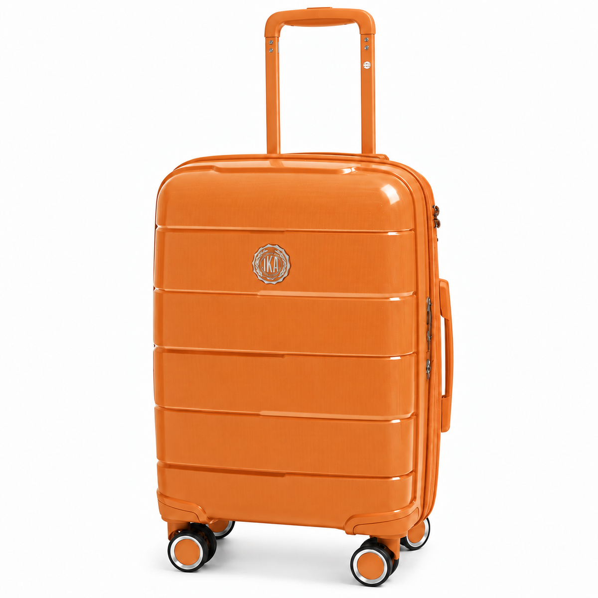 Mala De Viagem Pequena De Bordo 10 kg Polipropileno Sammy Laranja