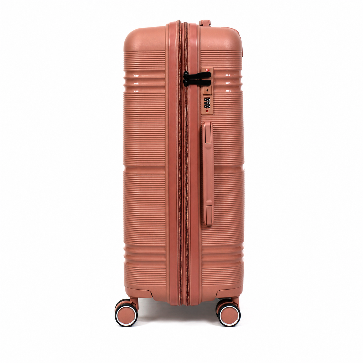 Mala De Viagem Média 23 Kg Polipropileno Com Expansor Slim Rose