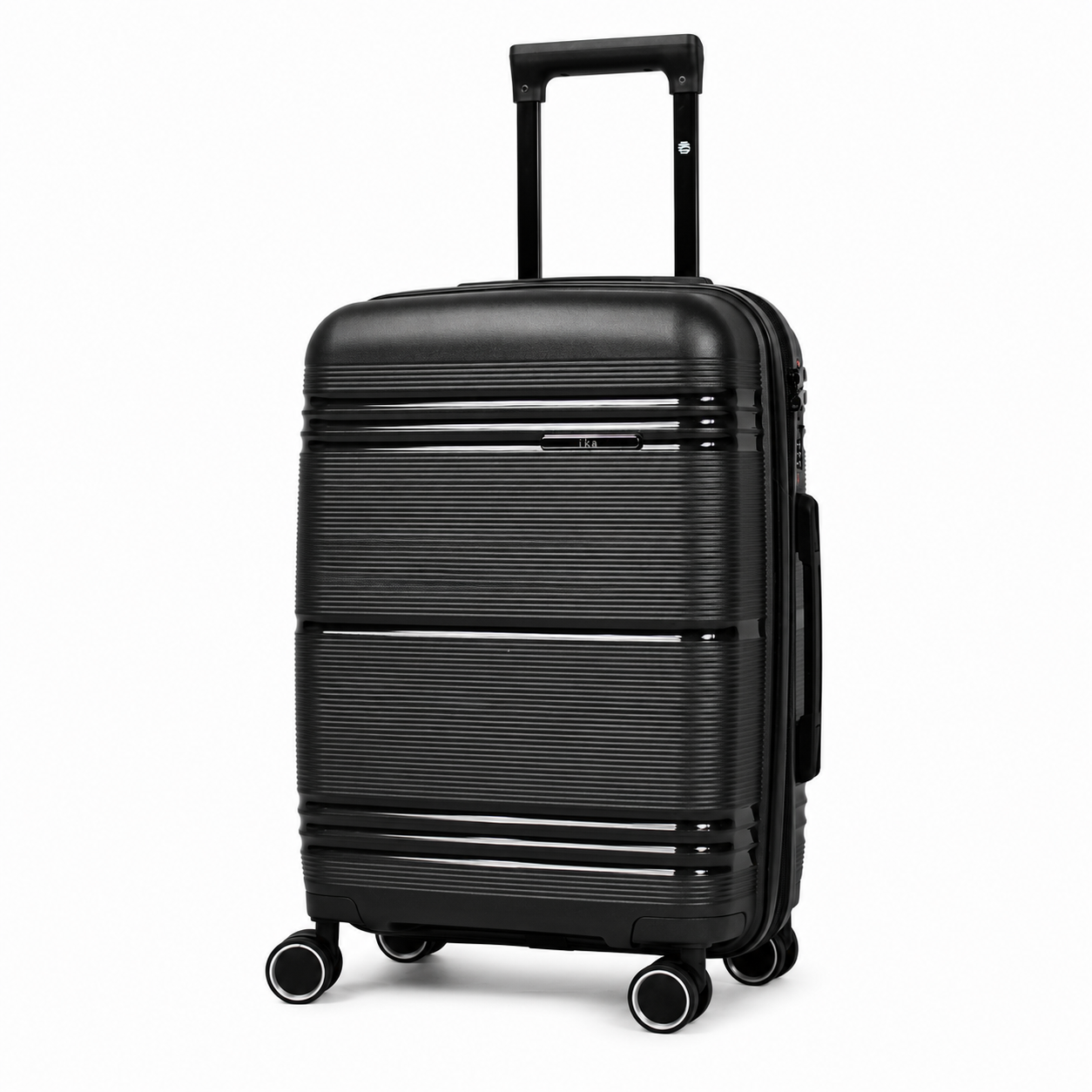 Mala De Viagem Pequena De Bordo 10 kg Polipropileno slim Preta