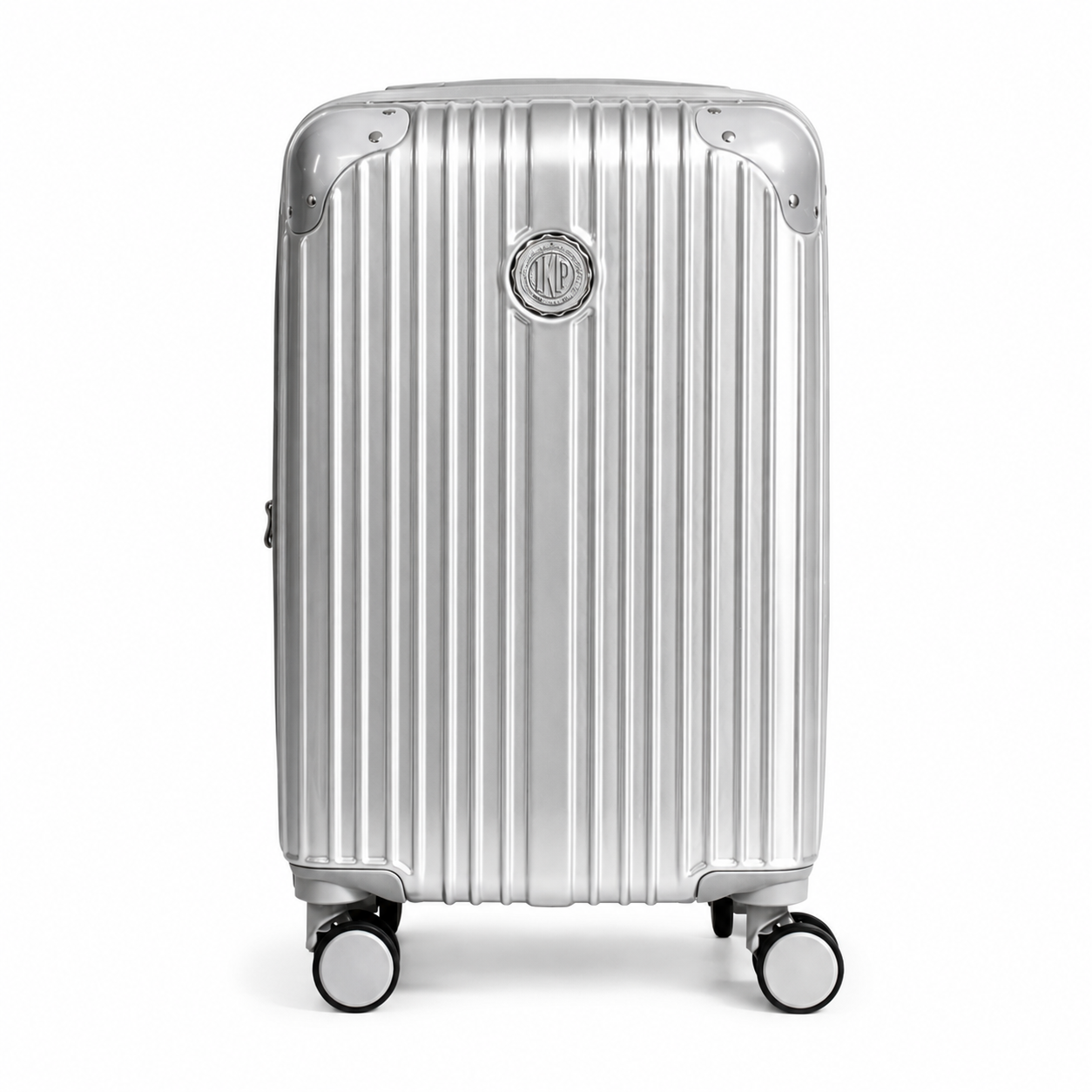 Mala De viagem Pequena De Bordo 10 kg Policarbonato + Abs Unika Prata