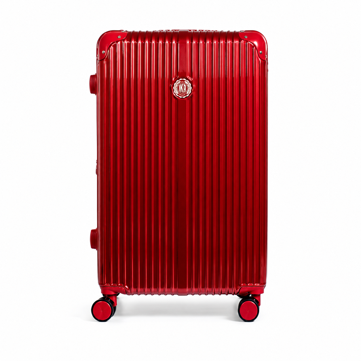 Mala De Viagem Média 23 Kg Policarbonato + Abs Com Expansor Unika Vinho