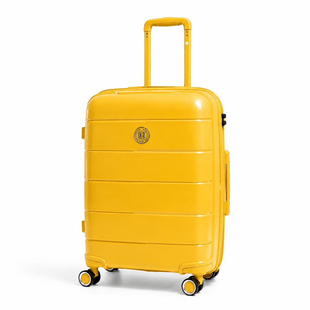Mala de Viagem Média 23 Kg Polipropileno Com Expansor Sammy Amarela