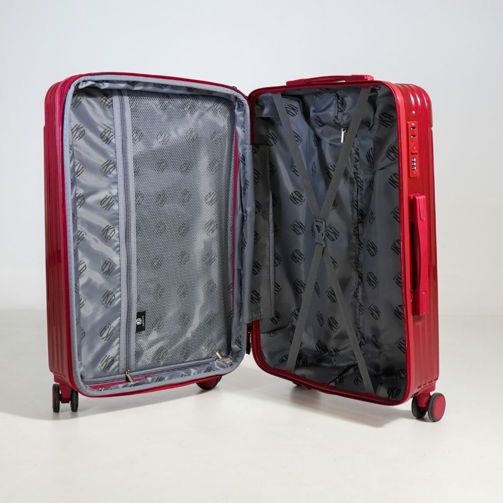 Kit Malas De Viagem Unika Vinho