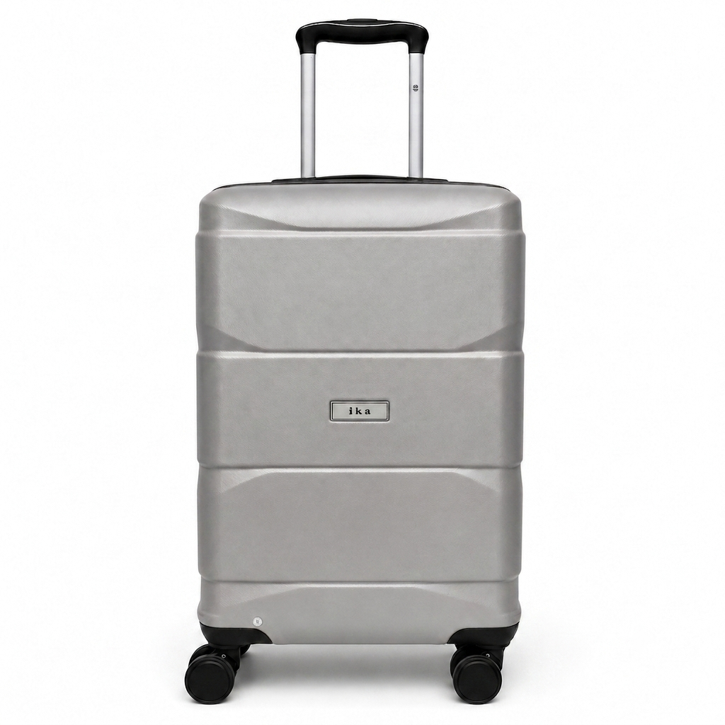 Mala De Viagem Pequena De Bordo 10 Kg ABS Equipage Cinza