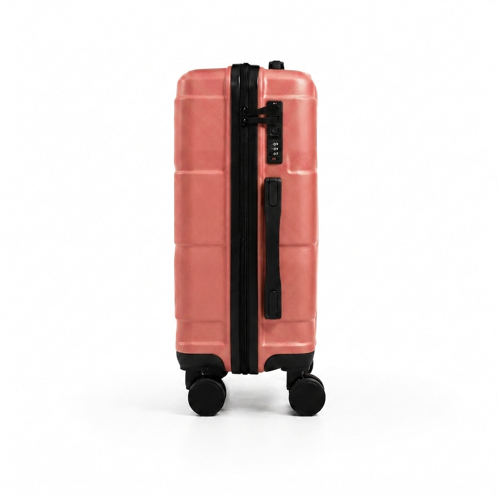 Mala De Viagem Pequena De Bordo 10 Kg ABS Equipage Rose