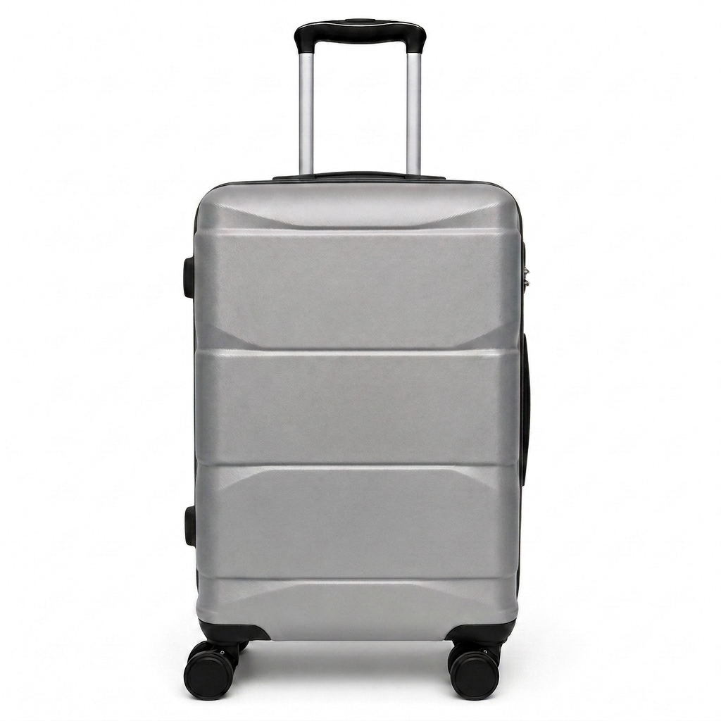 Mala De Viagem Pequena De Bordo 10 Kg ABS Equipage Cinza