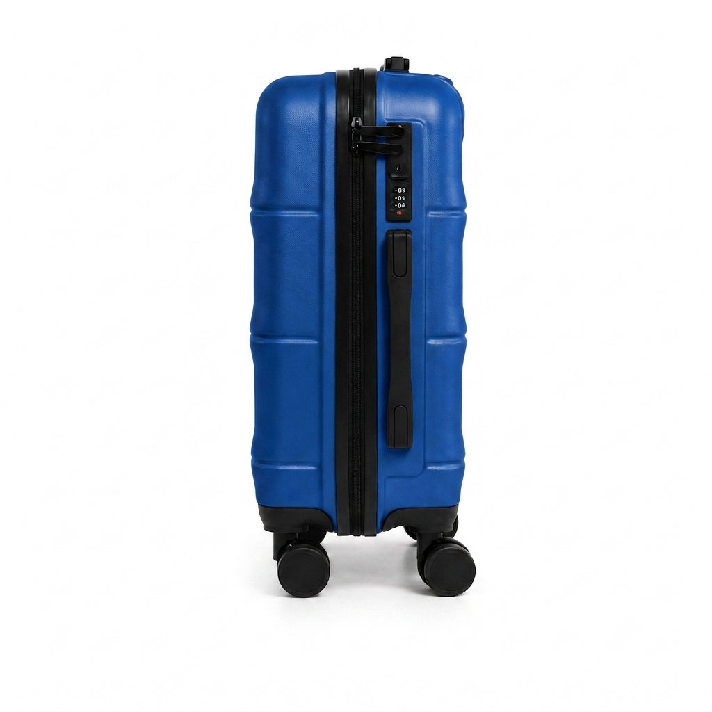 Mala De Viagem Pequena De Bordo 10 Kg ABS Venkon Azul