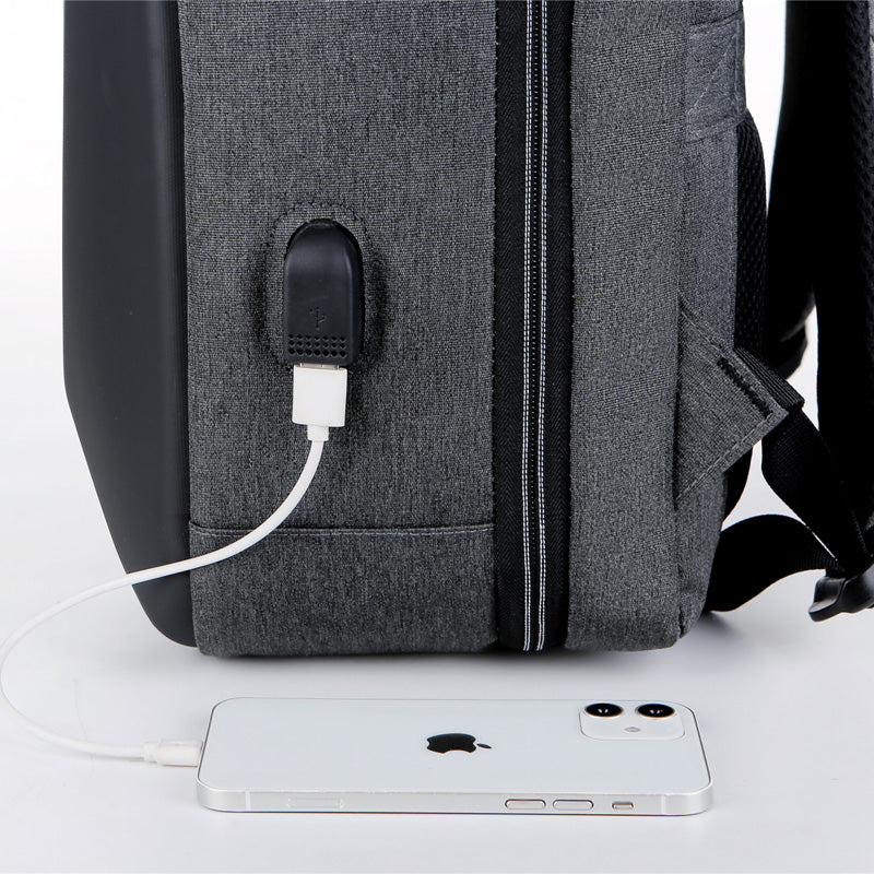 Mochila Antifurto Com Entrada Usb Peak Preta