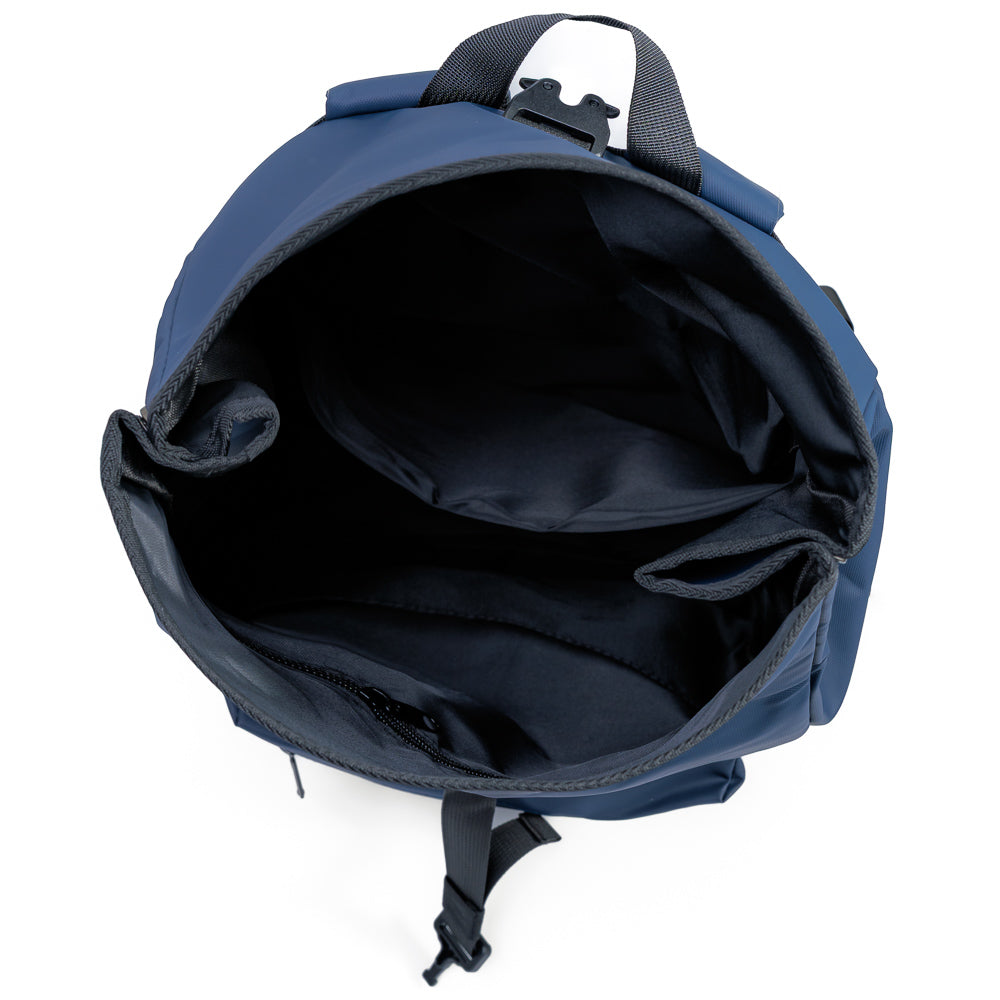 Mochila Bolsa Grande Espaçosa Venty Azul