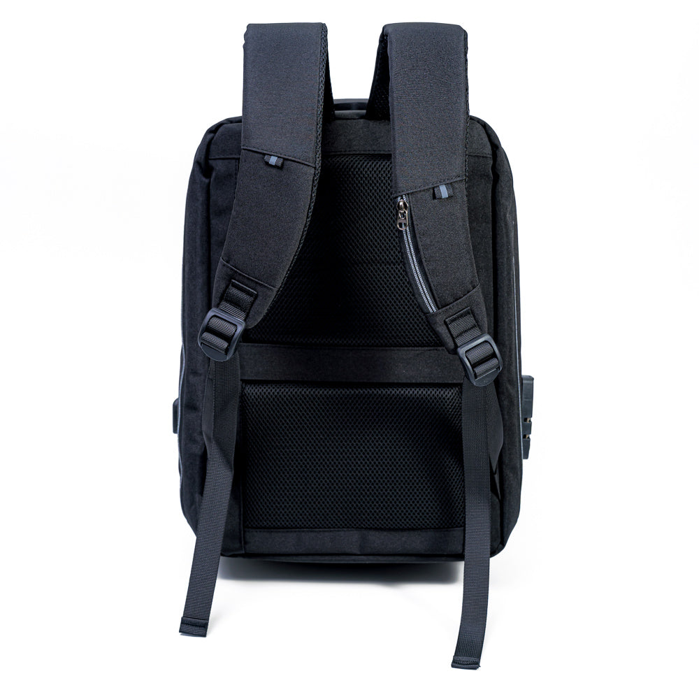 Mochila Antifurto Com Entrada Usb Peak Preta