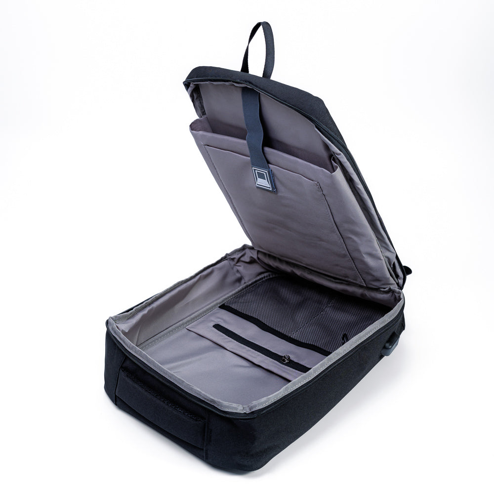 Mochila Antifurto Com Entrada Usb Peak Preta