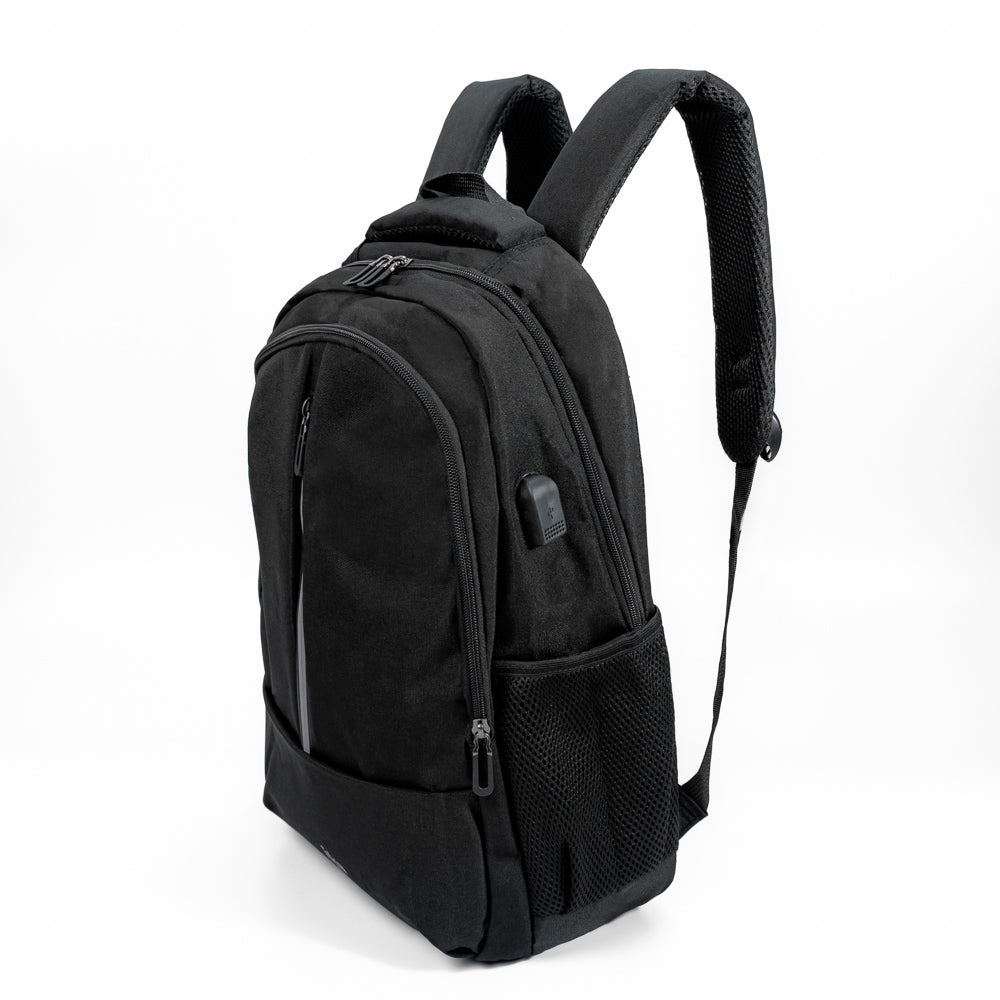 Mochila exceutiva Escolar Porta notebook 15″ Com entrada USB Atos Preta